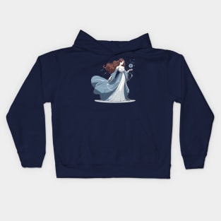 Moiraine Wheel of time cartoon Kids Hoodie